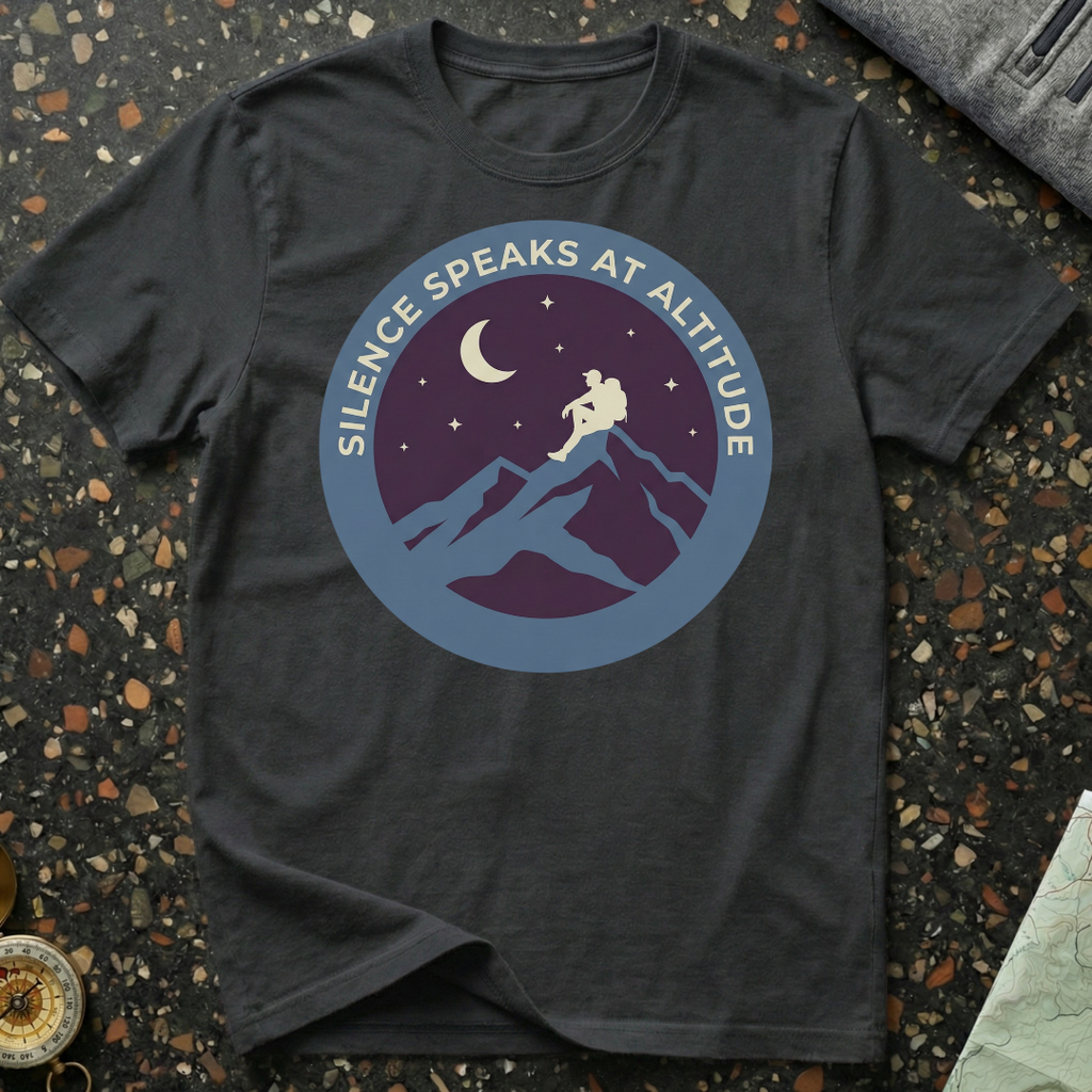 Silence Speaks At Altitude T-Shirt