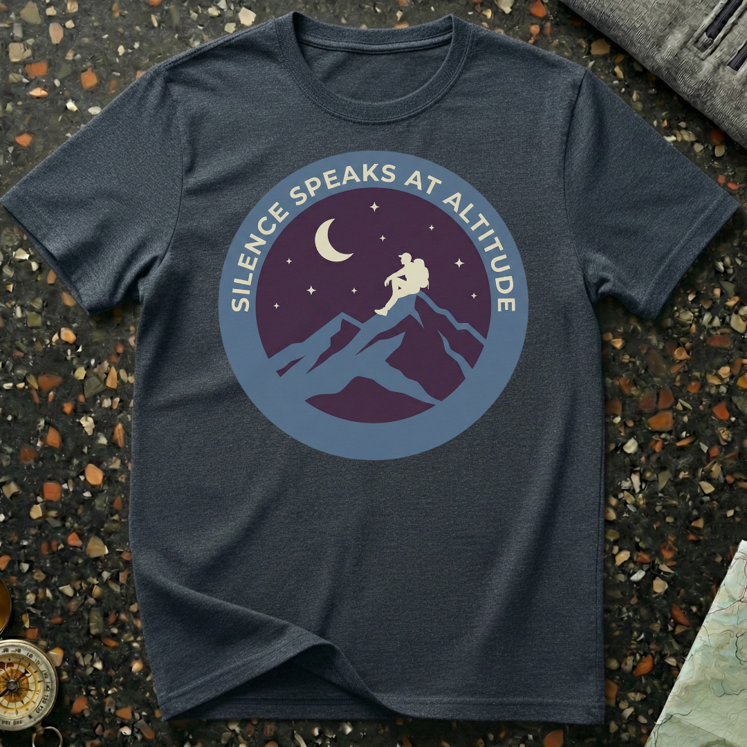Silence Speaks At Altitude T-Shirt