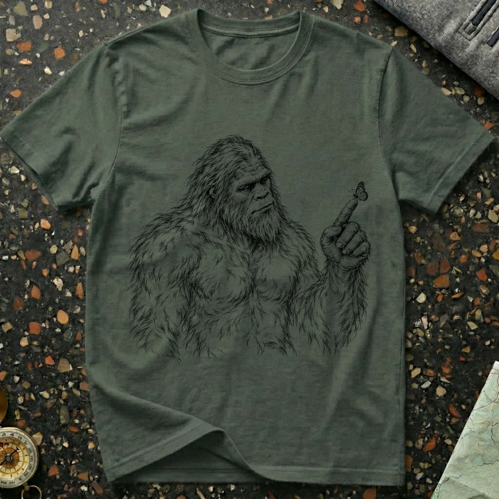 Butterfly Bigfoot T-Shirt