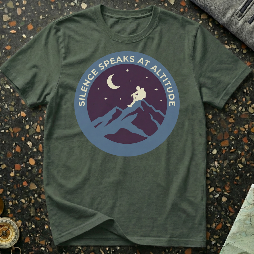 Silence Speaks At Altitude T-Shirt