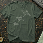Manta Ray Triptych T-Shirt