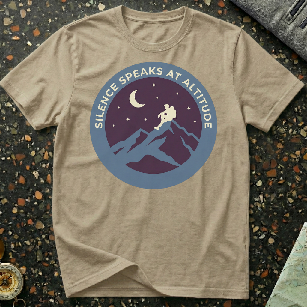Silence Speaks At Altitude T-Shirt